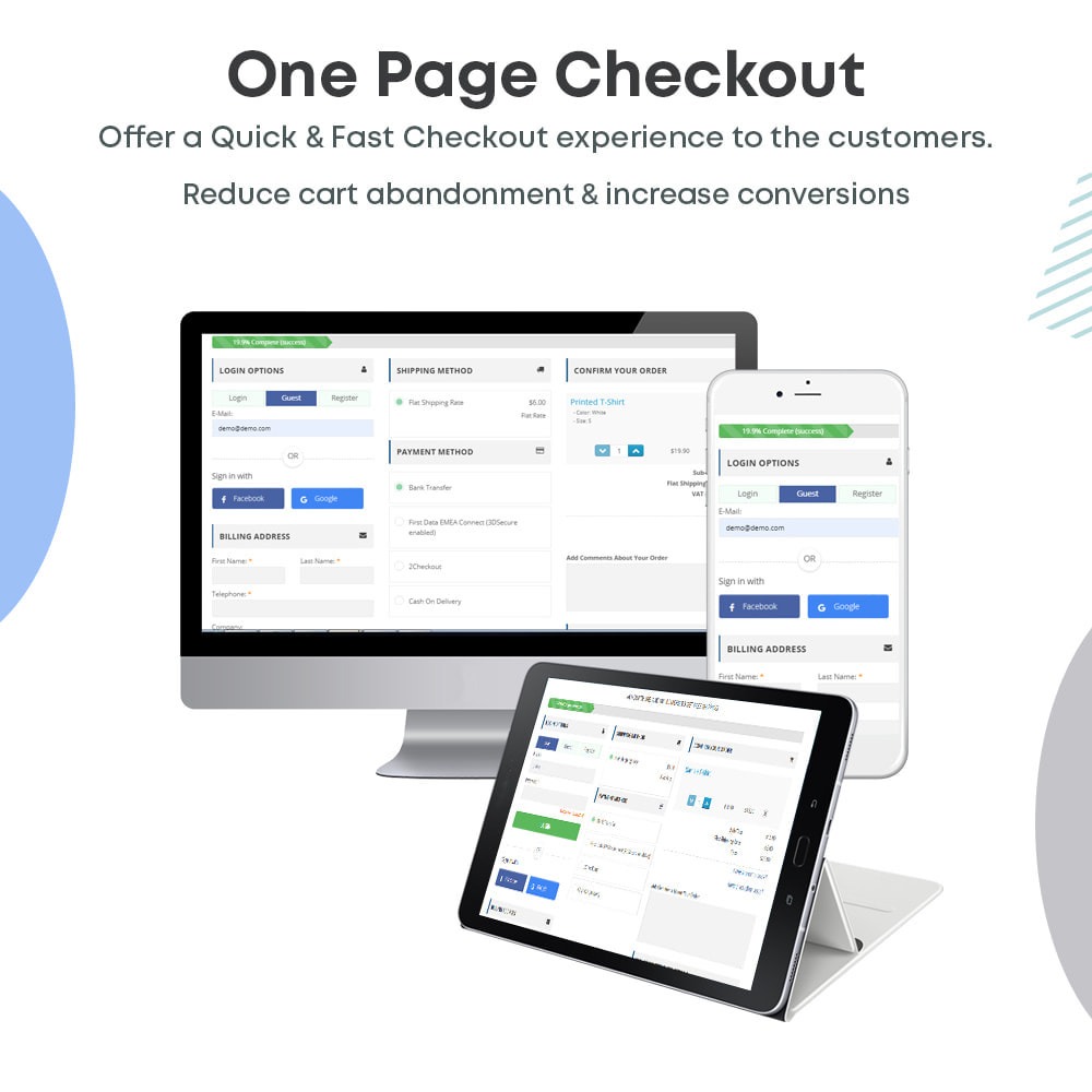 V8.0.2 One Page Checkout, Social Login - Mailchimp PrestaShop ...