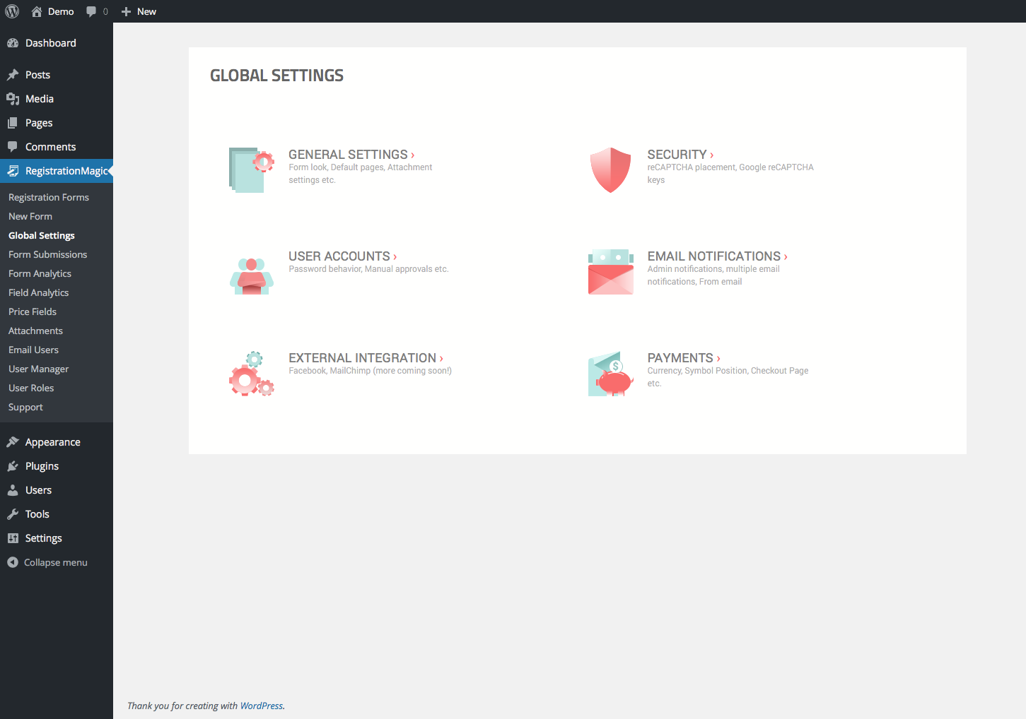 wordpress registration form plugin