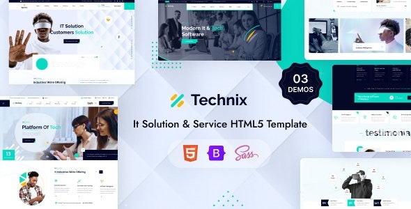 v1.0.4 Technix - Technology - IT Solutions WordPress Theme - Download ...